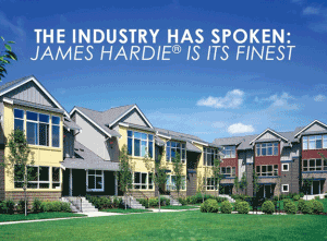 The Industry Has Spoken: James Hardie® Is Its Finest