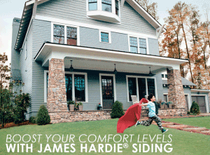 Boost Your Comfort Levels with James Hardie® Siding