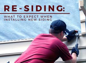 Re-Siding: What to Expect When Installing New Siding
